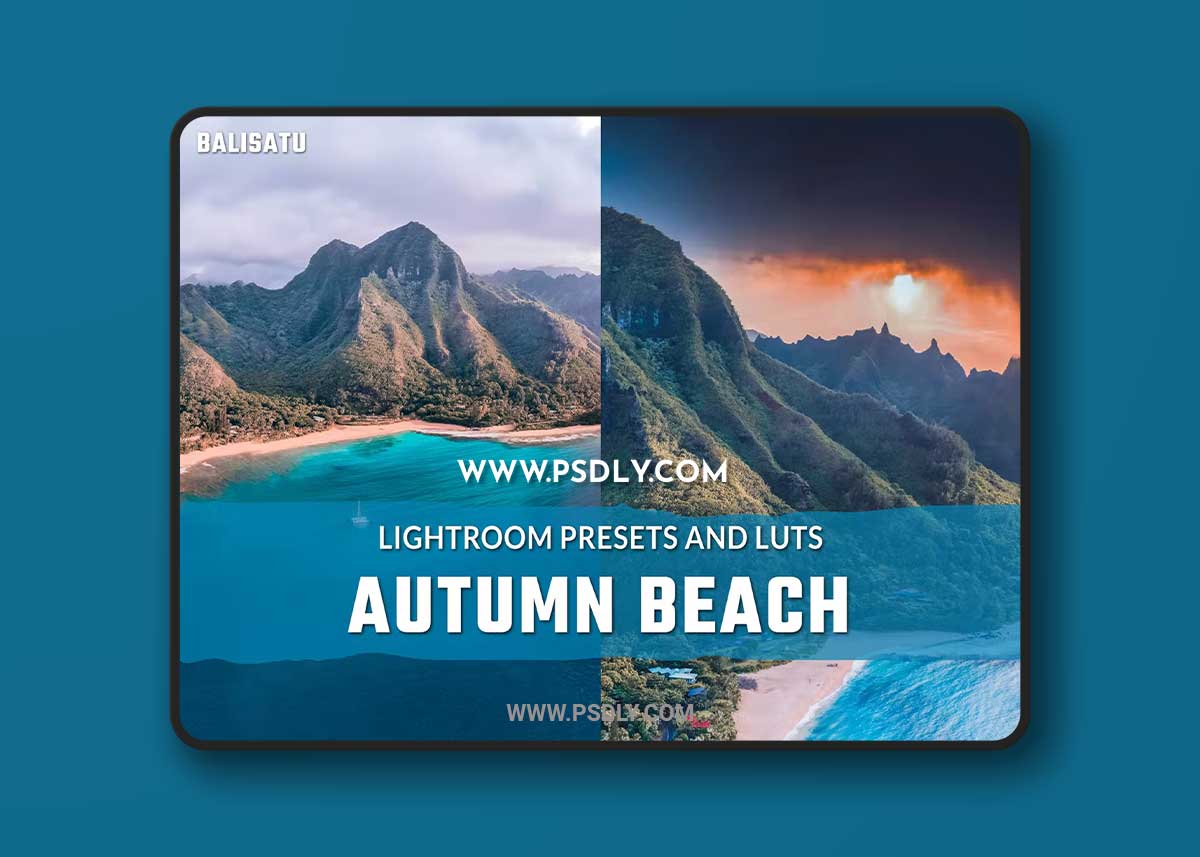 Autumn Beach LUTs and Lightroom Presets