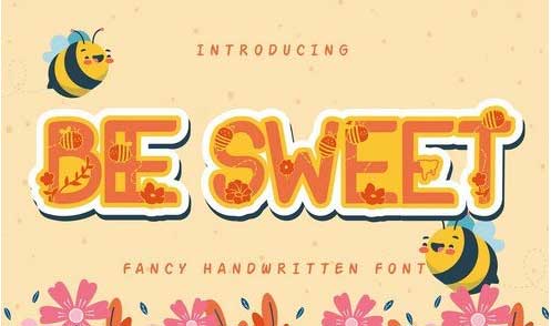 Bee Sweet Fancy Handwritten Font