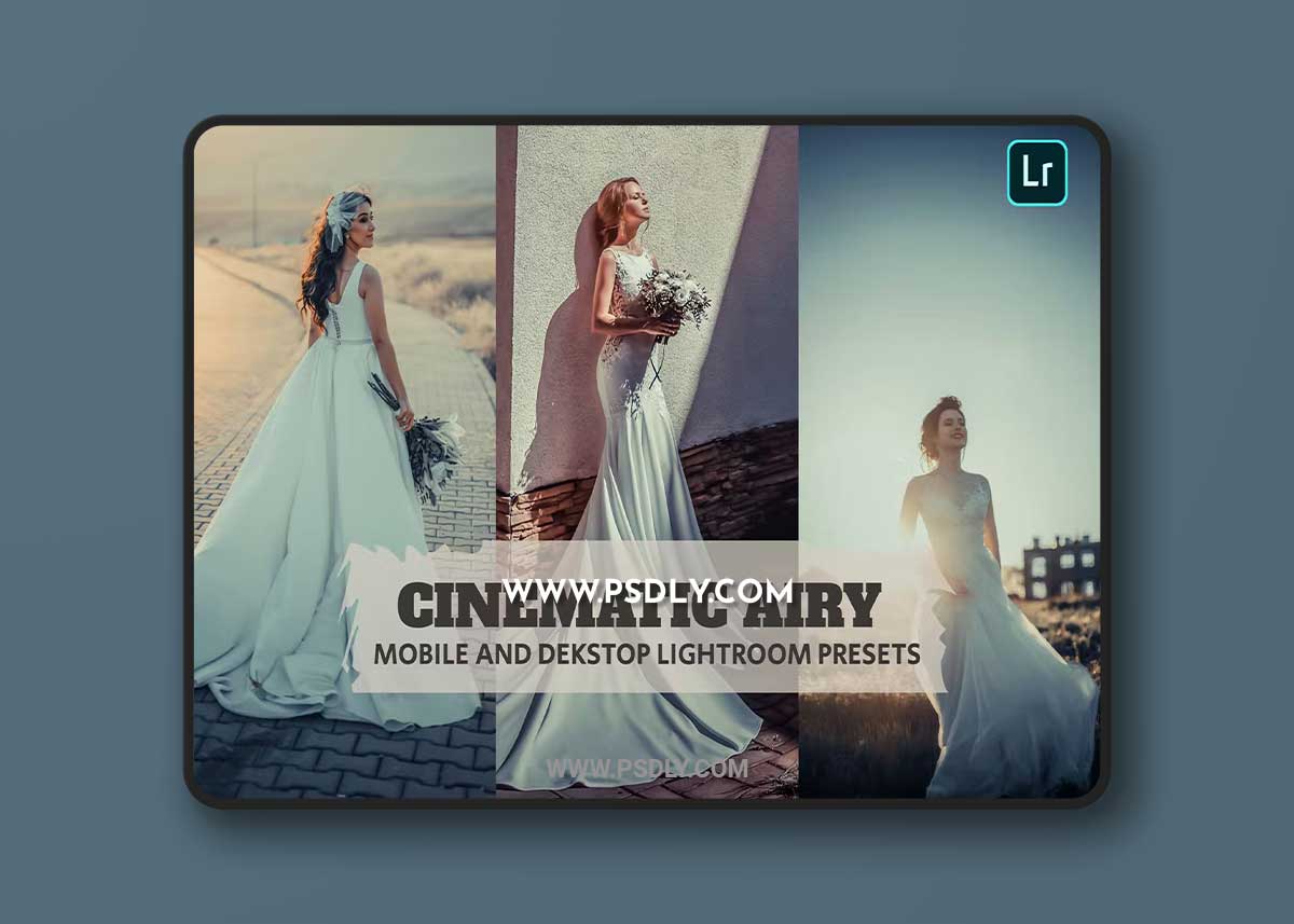 Cinematic Airy Lightroom Presets Dekstop Mobile