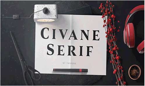 Civane Serif Font Family