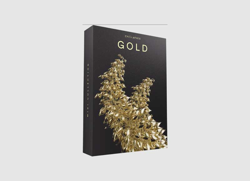 Cymatics GOLD: MIDI Collection + Bonus MiDi WAV