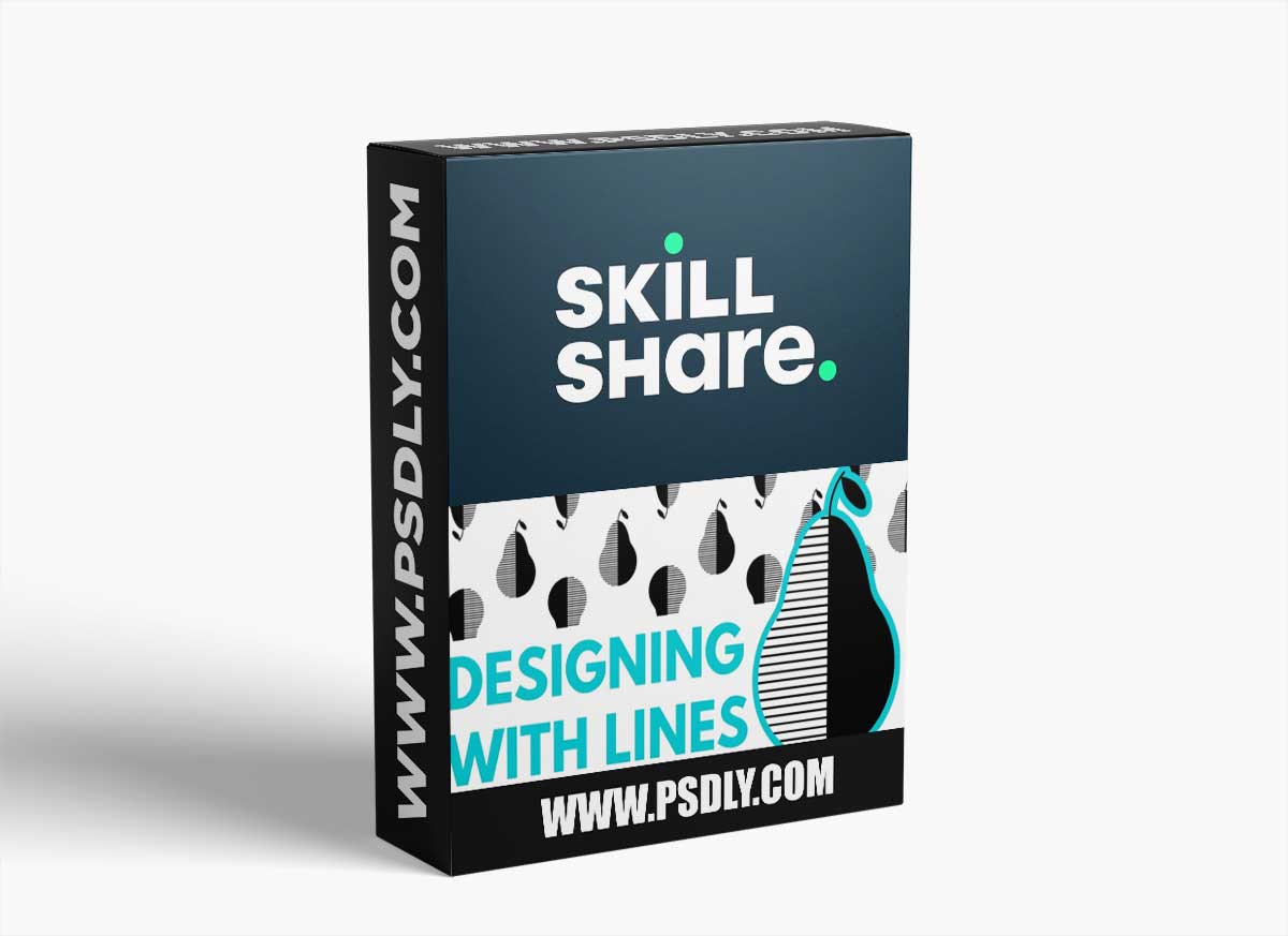 Design with Lines in Illustrator - Make Saleable Shapes & Patterns - Graphic Design for Lunch™