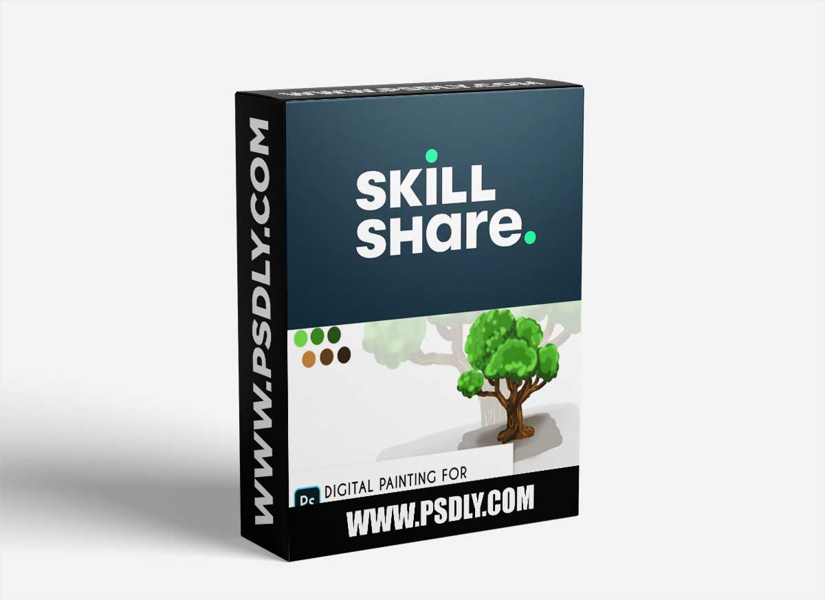 Digital Painting for Beginners : How to Paint Anything using Default Photoshop Brushes