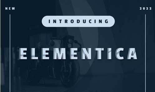 Elementica font