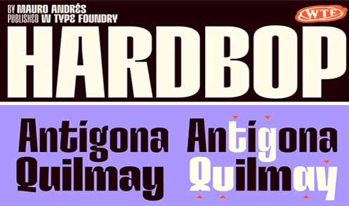 Hardbop Font Family