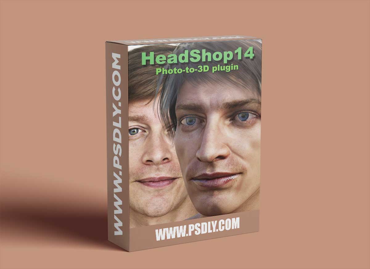 HeadShop 14 for Daz Studio 4.20 with AutoSculpt WIN - Photo to 3D Plugin