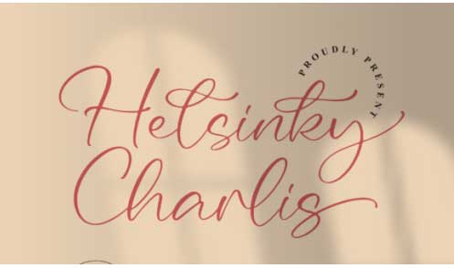 Helsinky Charlis Font