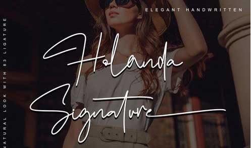 Holanda Signature