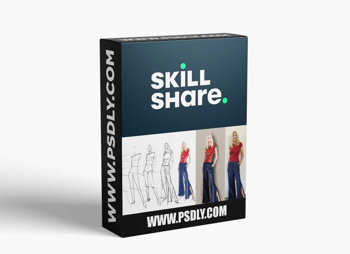 How to Draw Fashion Figures | Fashion Illustration Tutorial in Photoshop