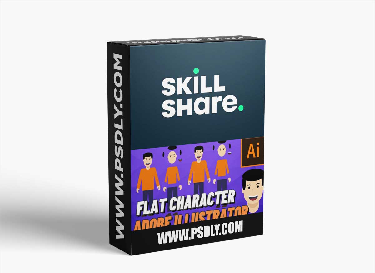 How to Make a Flat Character on Adobe Illustrator