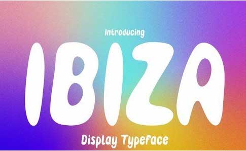 Ibiza - Display Typeface