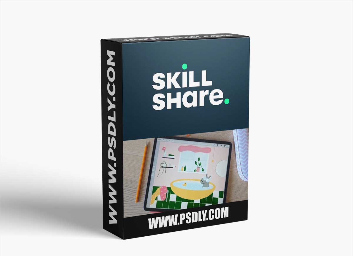 Illustration: Create Scenes & Rooms Using Simple Shapes in Procreate