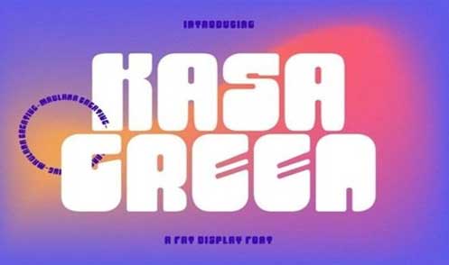 Kasa Green Font