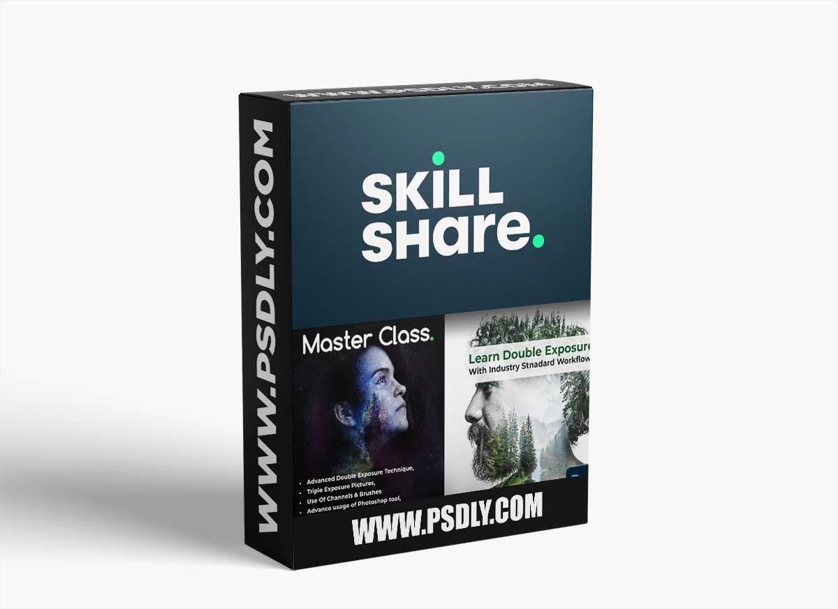 Learn to Create A Double Exposure Digital & Concept Art | Adobe Photoshop Master Class