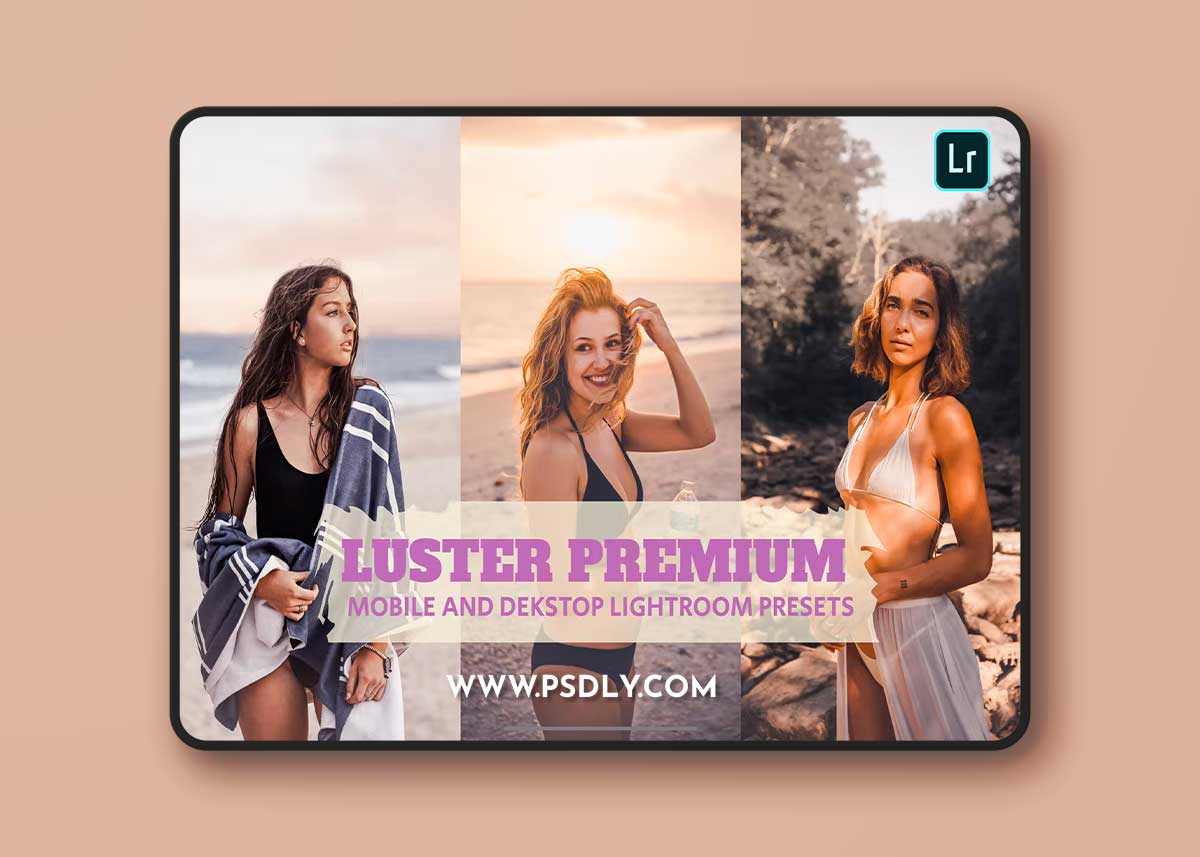 Luster Premium Lightroom Presets Dekstop Mobile 35Q7HGZ