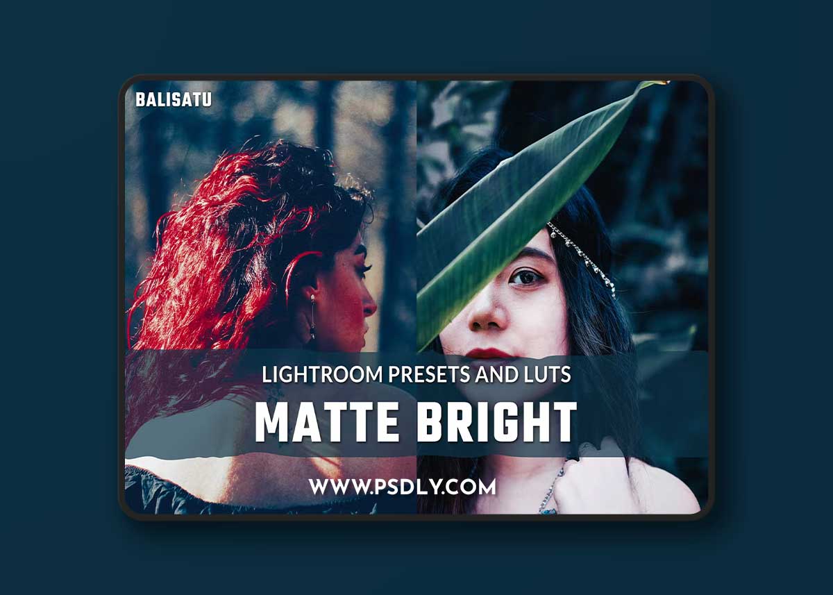 Matte Bright LUTs and Lightroom Presets WUJUTAE