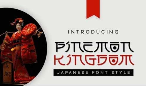 Pinemon Kingdom Font