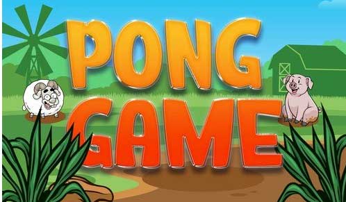 Pong Game - Kids Gaming Font