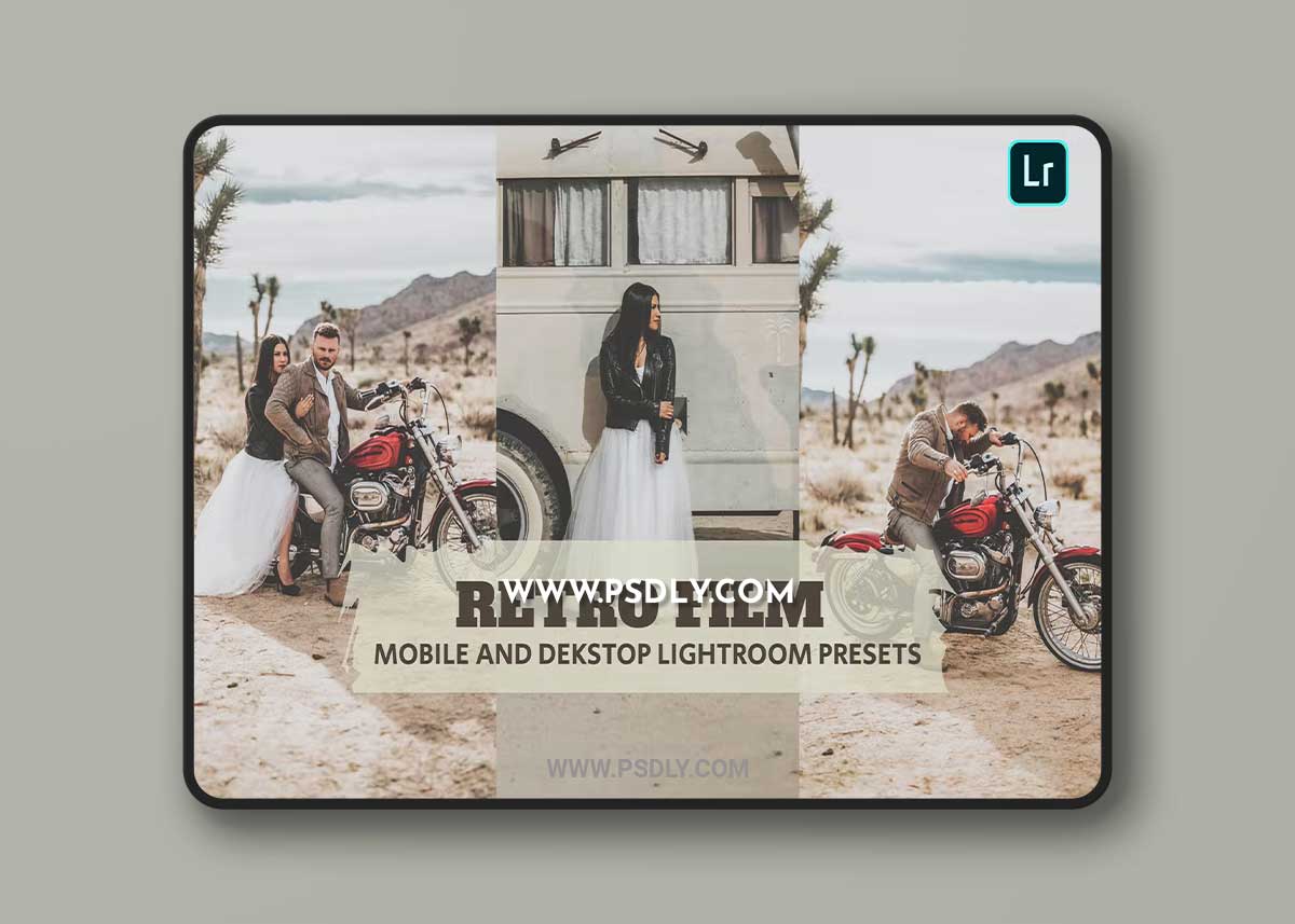 Retro Film Lightroom Presets Dekstop and Mobile