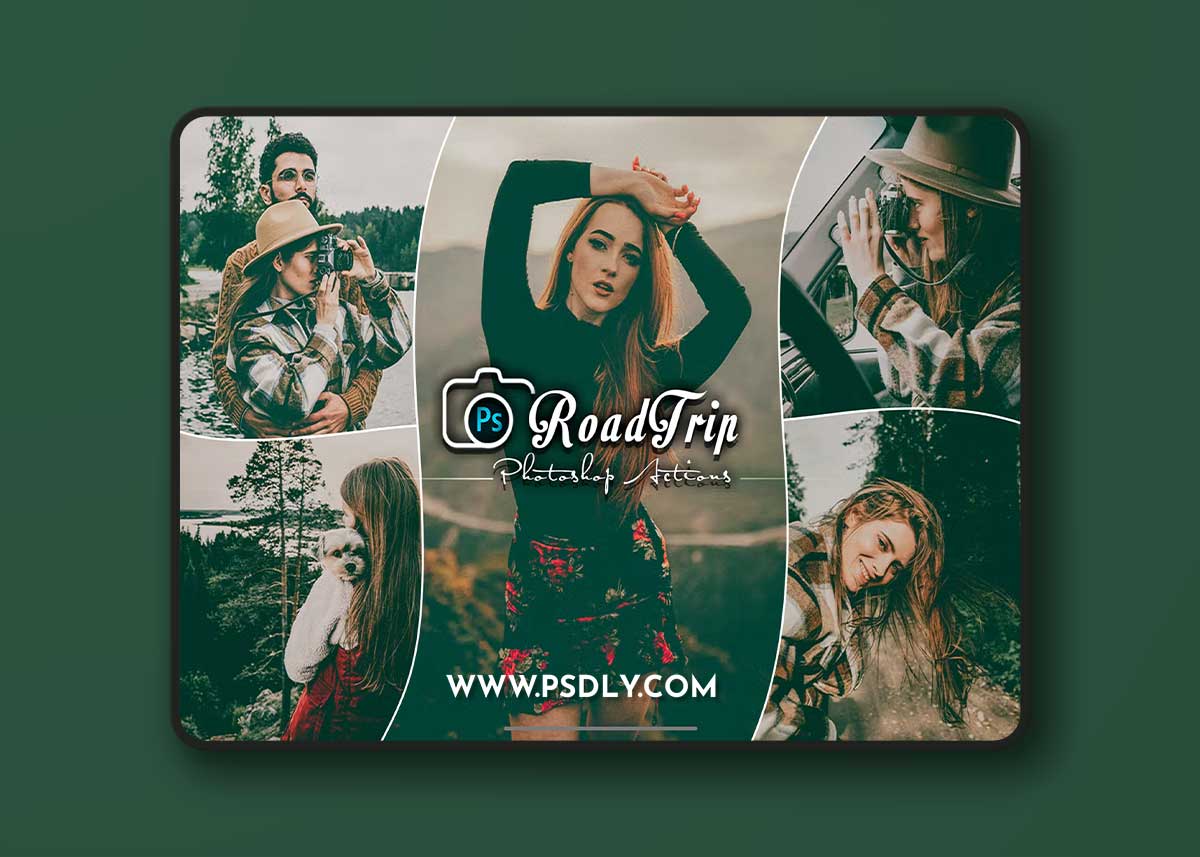 Road Trip Photoshop Actions B6QX7UT