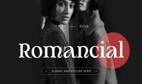 Romancial - Romantic Classic Fantasy Serif