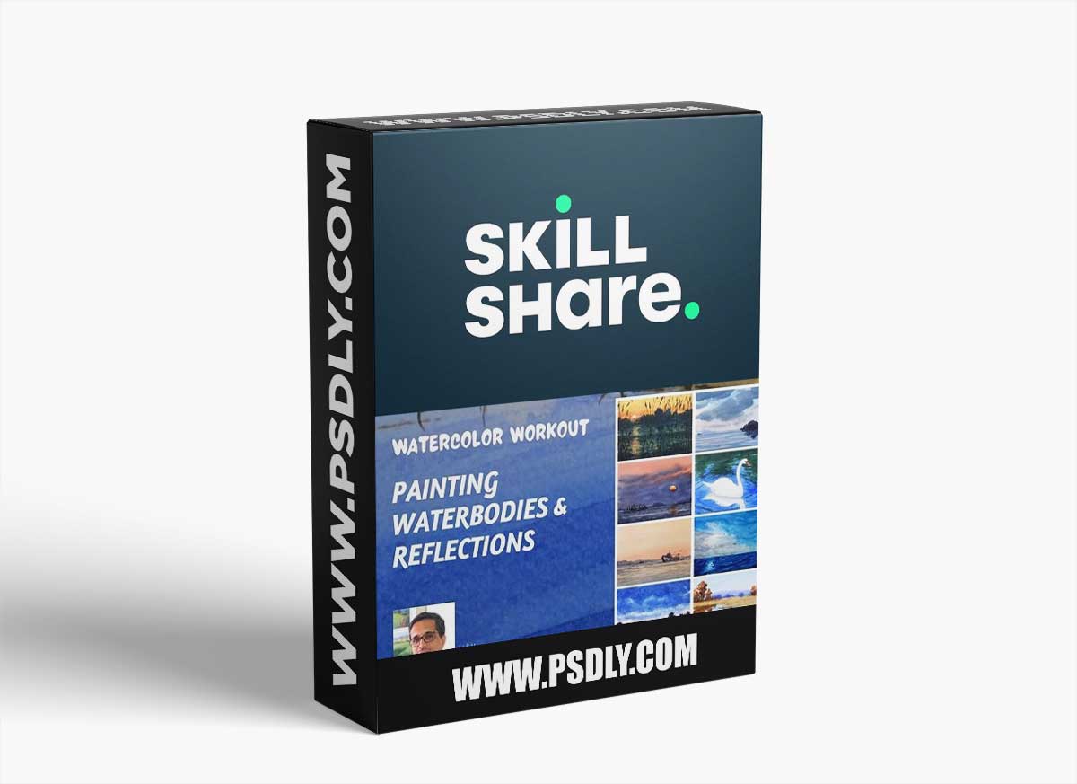 Simple Watercolour Workout: Painting Water and reflections