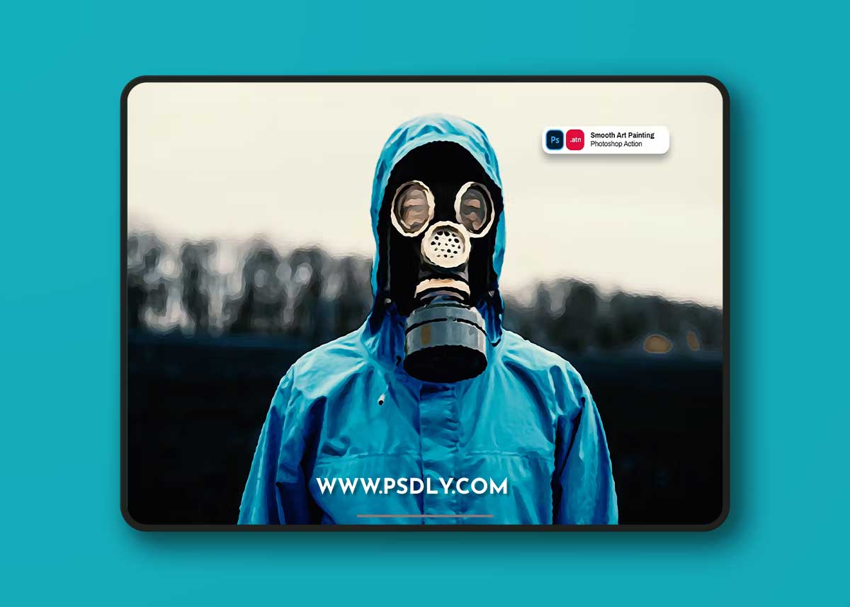 Smooth Art Painting Photoshop Action 274AEEC