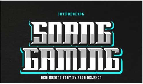 Soang Gaming Font