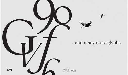 UFgiat75 Serif Font
