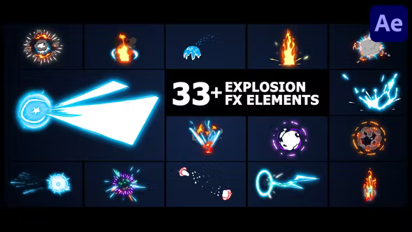 Videohive Action Elements Pack | After Effects 37693483