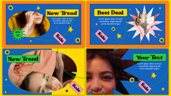 Videohive Graphic Retro Slideshow 37965103