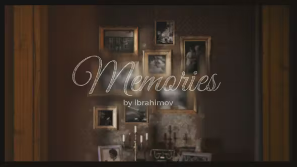 Videohive Memories 37727213