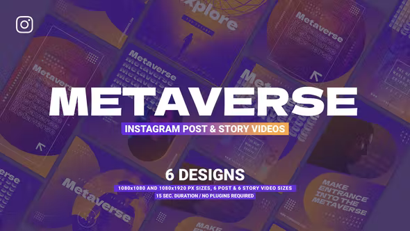 Videohive Metaverse Instagram Promotion 37736802