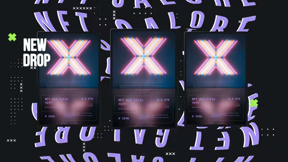 Videohive NFT Intro Opener Slideshow 37693410