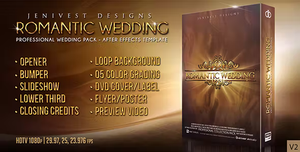 Videohive Romantic Wedding 5600098