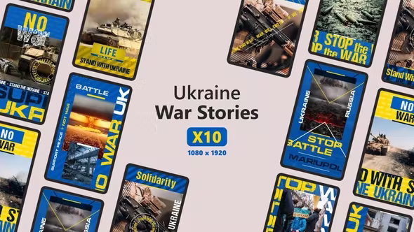 Videohive Ukraine War Stories 36525780