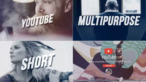 Videohive Youtube Profile Promo 21725718