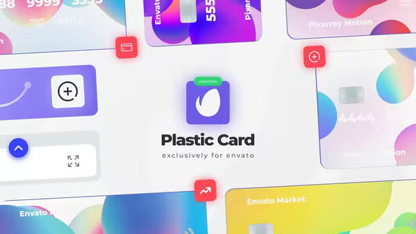 Videohive Plastic Card 34477771
