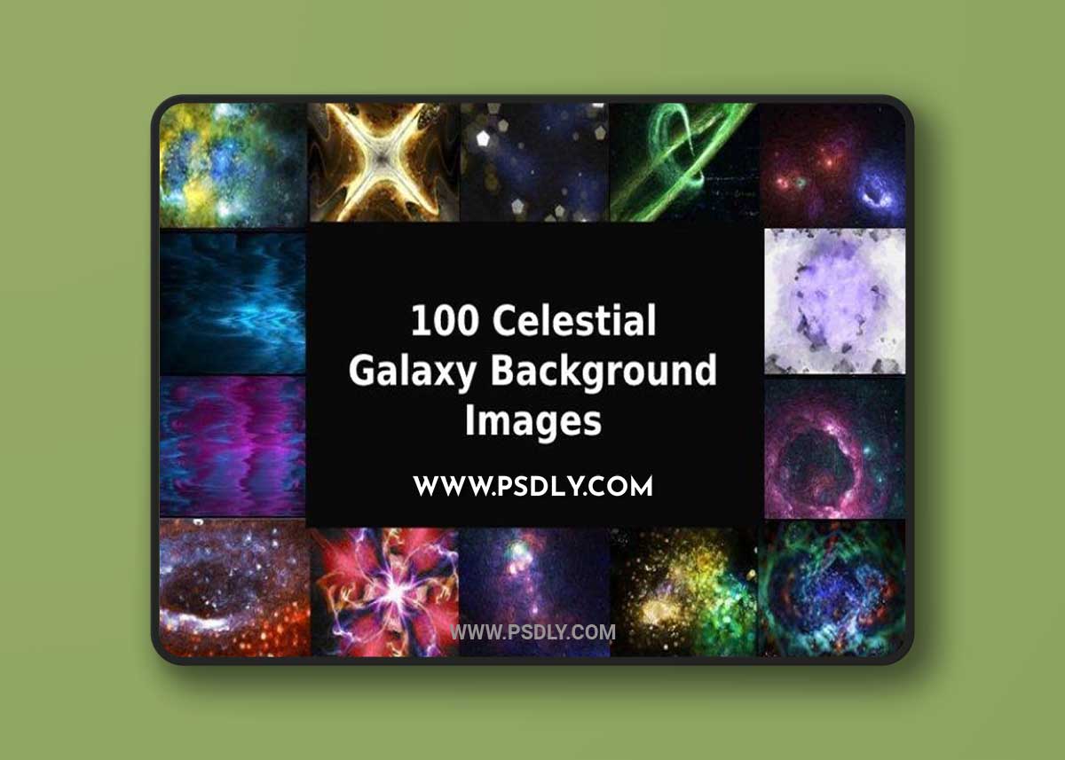 100 Celestial Galaxy Background Images