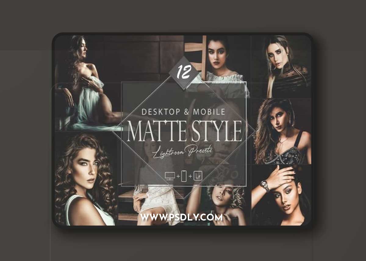 12 Matte Style Lightroom Presets