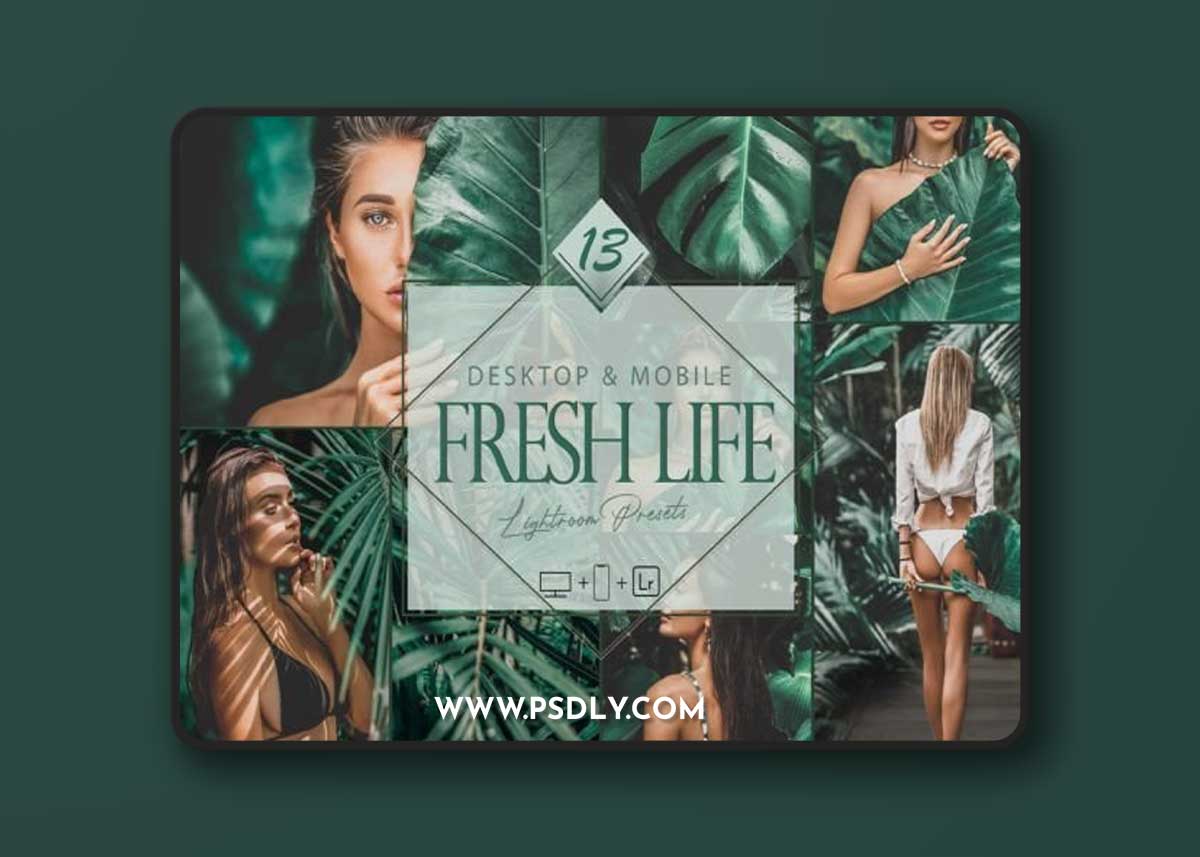 13 Fresh Life Lightroom Presets