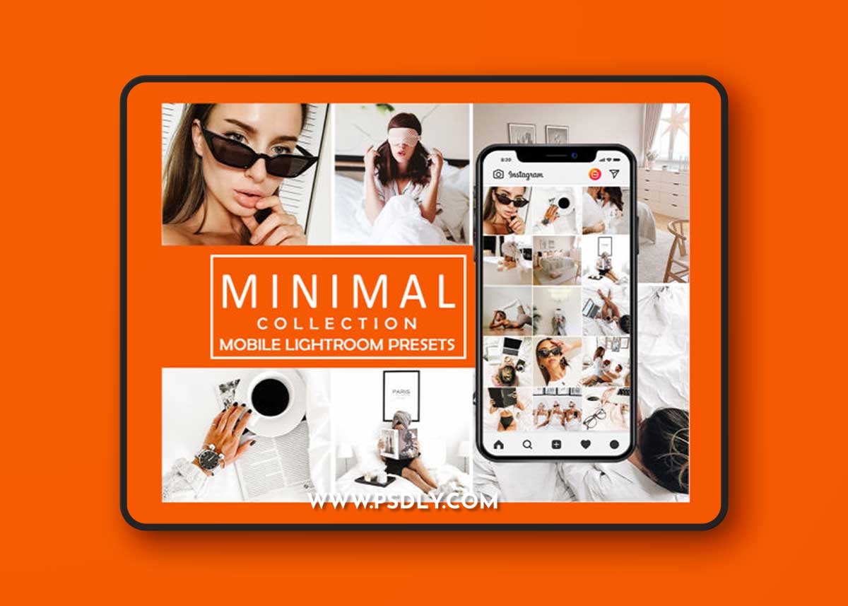 3 Mobile Lightroom Presets Minimal