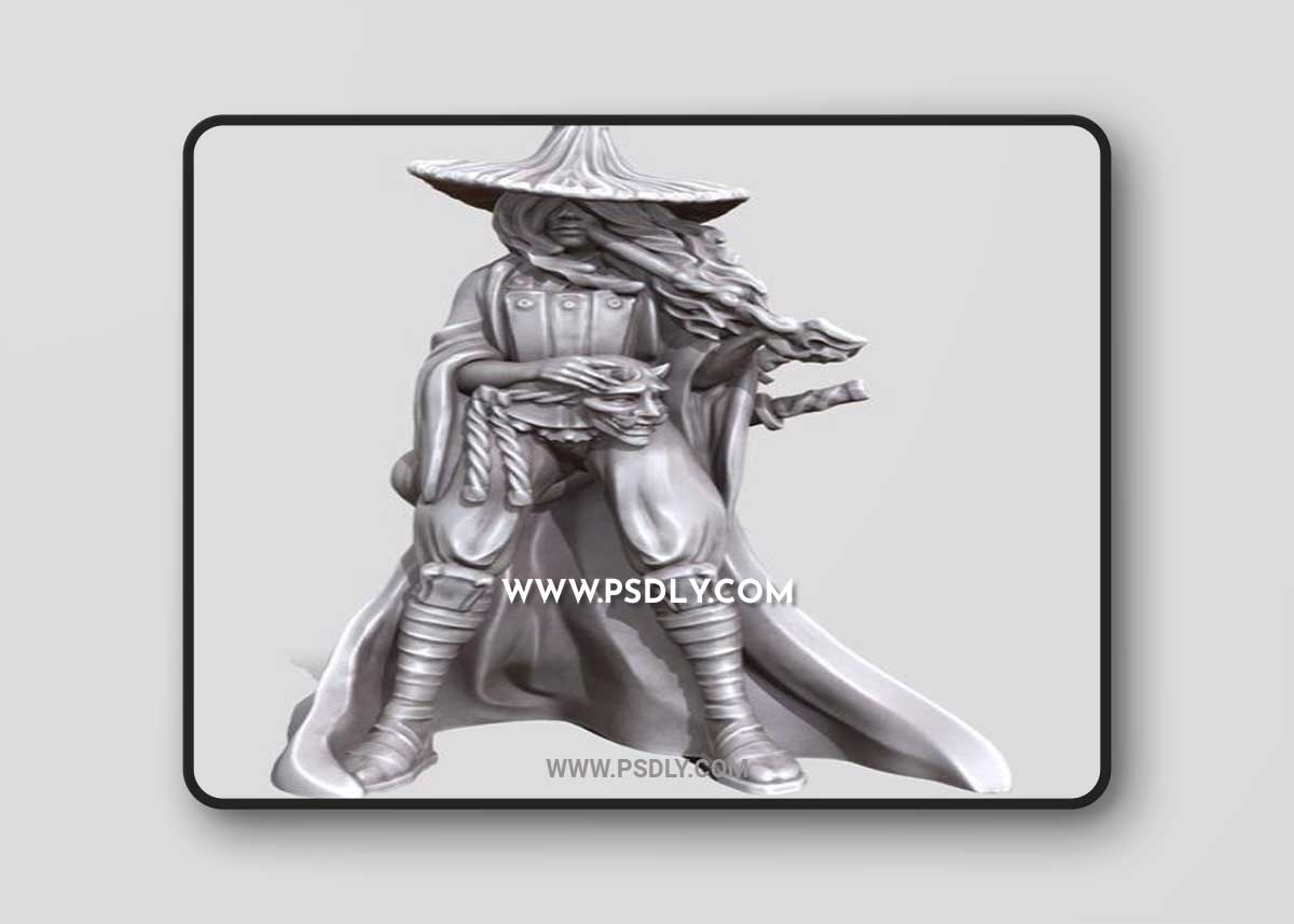 3D STL Hannya - Tabletop Miniature