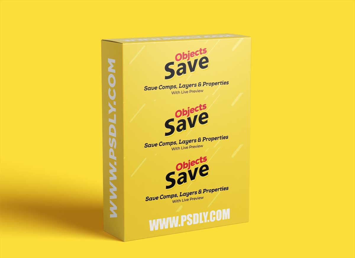 AEScripts Save Objects v1.1.2