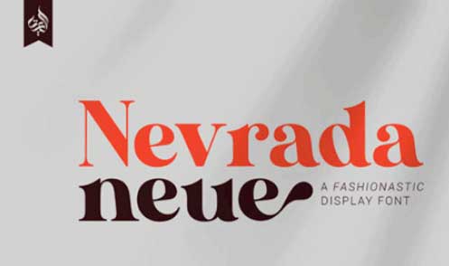 AL Nevrada Neue Font