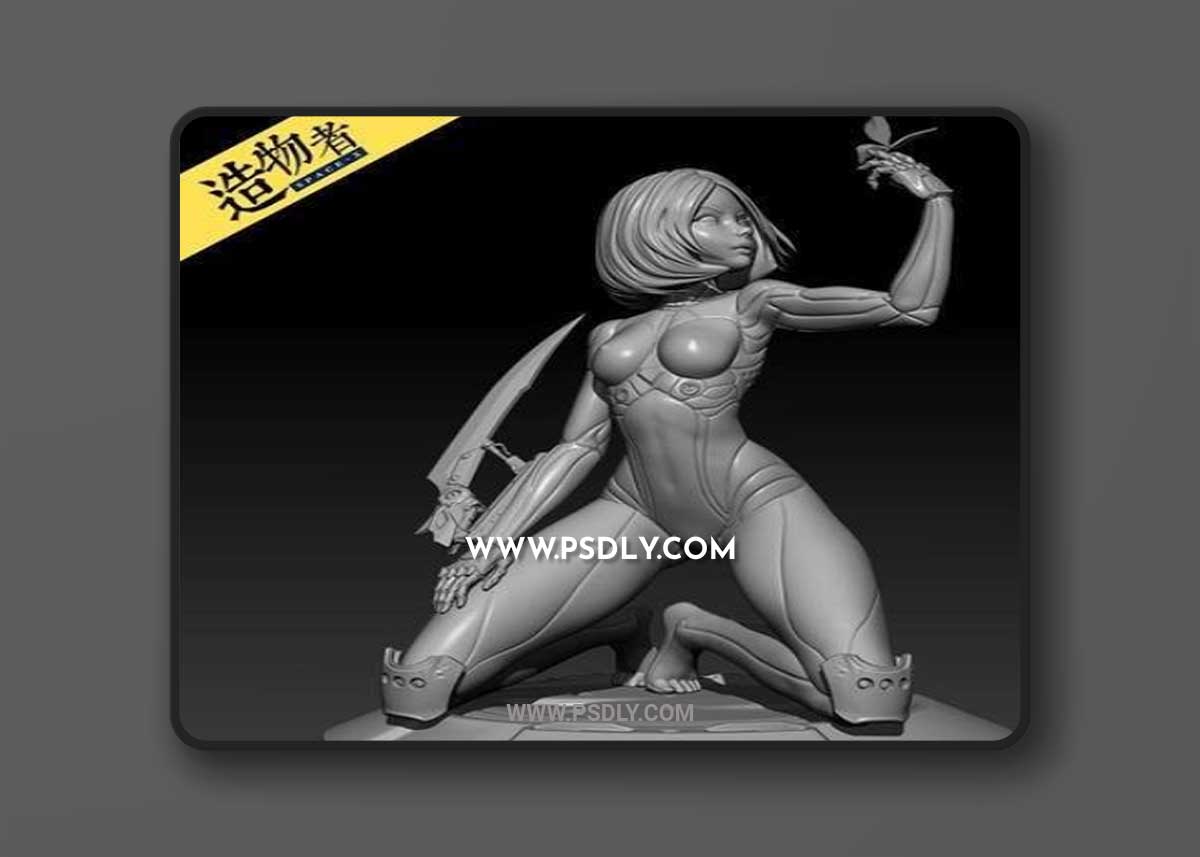 Alita 3D Print Model