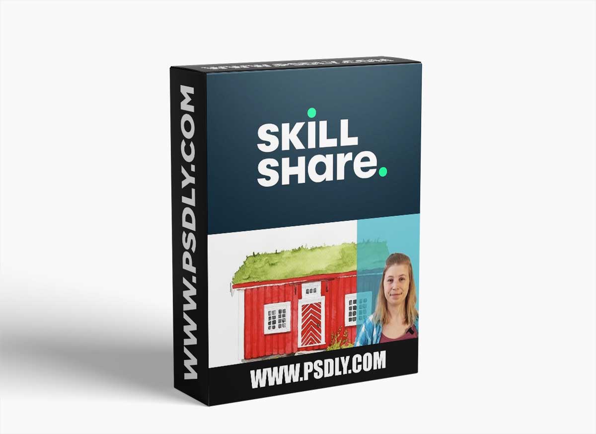 Architectural Illustration: How to Draw and Watercolor a Facade of Your Favourite Building