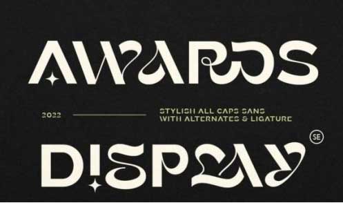 Awards Font