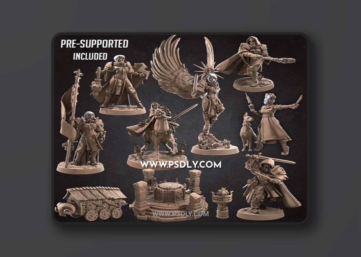 Bite the Bullet – Night Elves Pack 3D Model