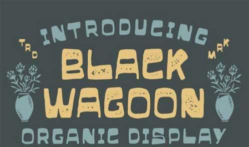 Black Wagoon Font